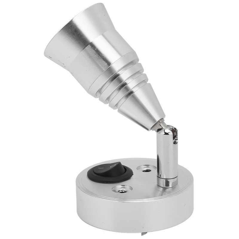 LED RV Reading Light 12V 3W Flexible Interior with Switch