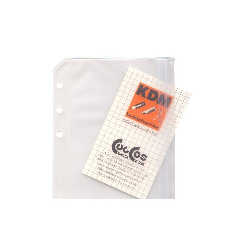 Raymay Fujii Da Vinci Refill with Zipper Pocket, Bible Size