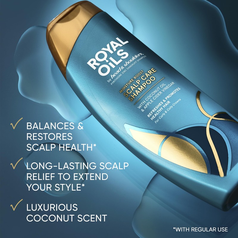 Head & Shoulders Royal Oils Anti-Dandruff Shampoo and Conditioner Twin