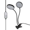 Plant Grow Light Timing 5 Dimmable Levels Waterproof Dual Head