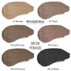 PHOERA Eyebrow Pomade Waterproof 24 Hours Long Lasting Sweat Resistant