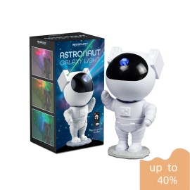 Merkury 10" Galaxy Night Light - Starry Sky Projector for Bedroom