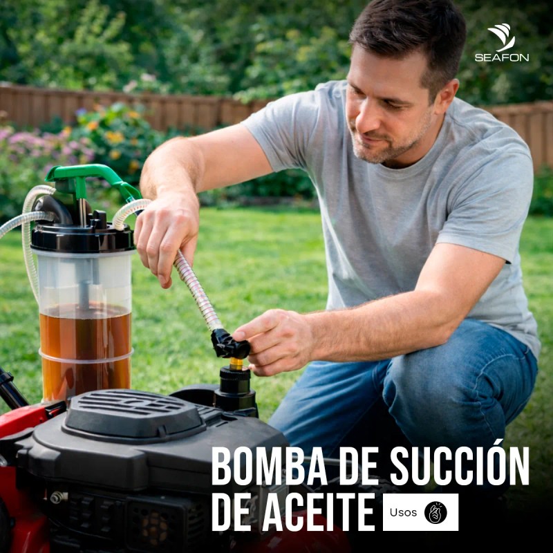 Bomba Extracción Succión Aceite Uso Automotriz Industrial