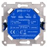 proventa Dimmer with Design Cover Glossy White for LED and