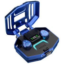 True Wireless Earbuds, 2024 Bluetooth Headphones 5.3 Earbuds, Waterproof Touch Control Ear Buds in-Ear Built-in Mic, with LED Power Display, IP7 Waterproof Earphones Sport Headset - Model 18