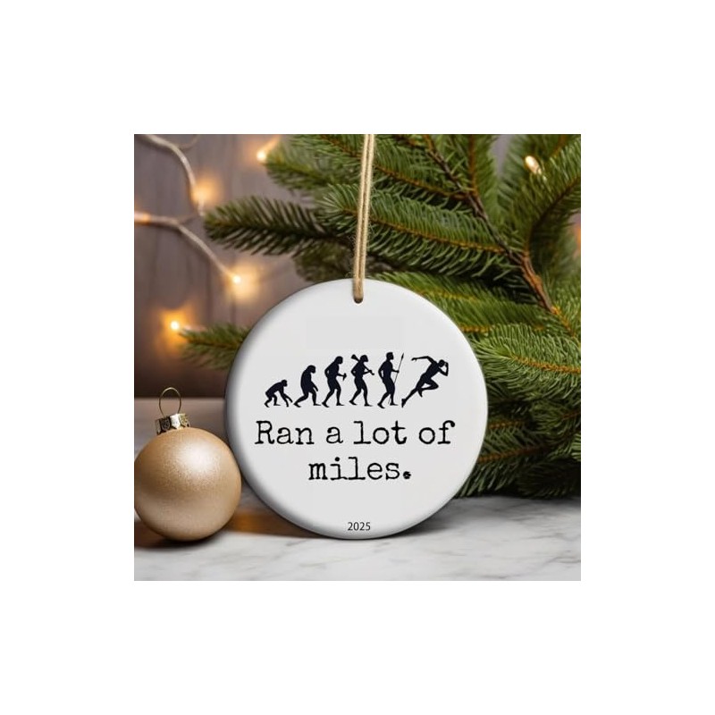 Gift for Runner, Runner Ornament, Funny Gift for Runner, Runner