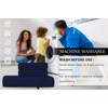 Sapphire Collection Plain Duvet Cover With Pillow Case Non Iron