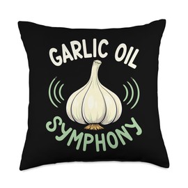 Culinary ASMR Kitchen Sounds Cooking Ambiance Relaxation Throw Pillow