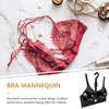 2 Pcs Bra Display Stand Female Bra Display Mannequin Mannequin