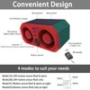 Solar Outdoor Motion Detector Sensor Alarm, Personalize Recording Siren &