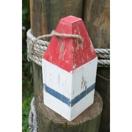 Unbranded Distressed Nautical Hanging Decor - Wood Buoy Markers Floats Replicas - GL-1 - 8 items $219.98