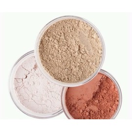 3pc FULL SIZE KIT (FAIR 1) Mineral Makeup Foundation Set Sheer Powder Bare Face Matte Cover