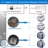 Ice Maker Water Line Kit - Food Grade Refrigerator/Fridge Water