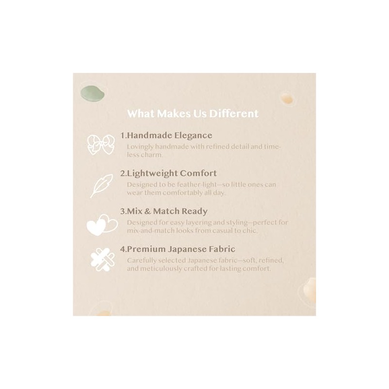 Bownita Girls' Handmade Headbands, Thin, Classic, All-Day Comfort, Non-Slip without