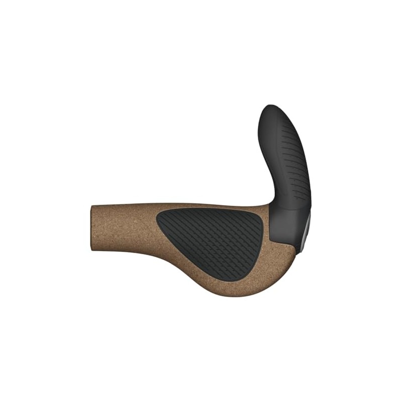 Ergon GP3-L Evo BioKork Ergo E-Bike MTB Bicycle Grips Brown/Black