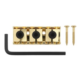 Be In Your Mind 1 Piece 42mm Guitar Tremolo Bridge Lock Nut with Wrench Compatible with Floyd Rose Tremolo Tools for Electric Guitars Style (Gold)