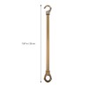 MOLUCKFU Chandelier Load-Bearing Rod Ceiling Light Support Tubewith Hooks