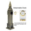 ZOVIE London Big Ben Real Clock Tower Statue (brone)