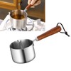 Milk Pot Stove Top Stainless Steel Boiler Sauce Pan Portable