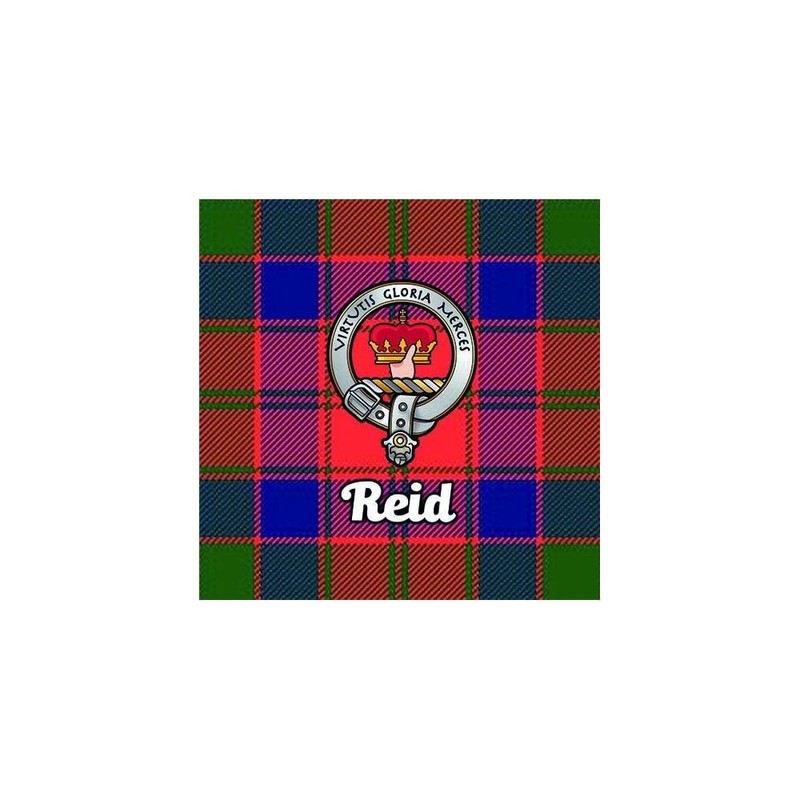 Art2Glass Tartan Clan Coaster - Reid