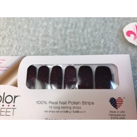 Color Street Nail Polish Strips – Russian Around – 16 Long-Lasting Nail Strips – No Drying, No Mess, Salon Quality Manicure at Home