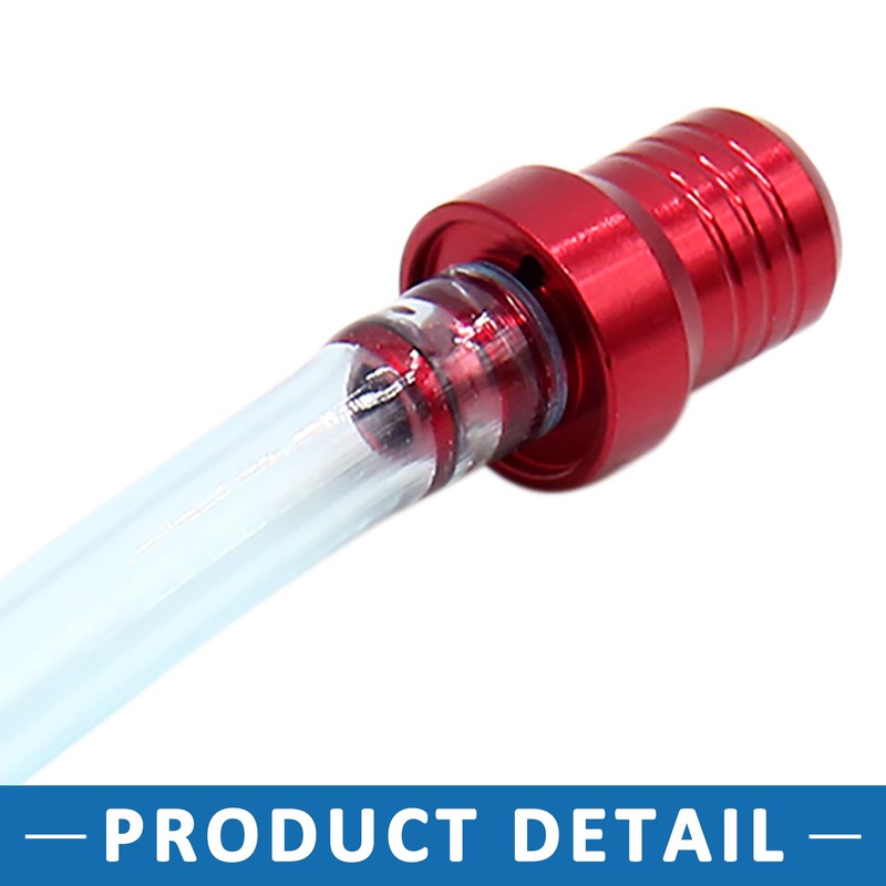 A ABSOPRO Motorcycle Fuel Tank Vent Hose Valve Gas Pipe