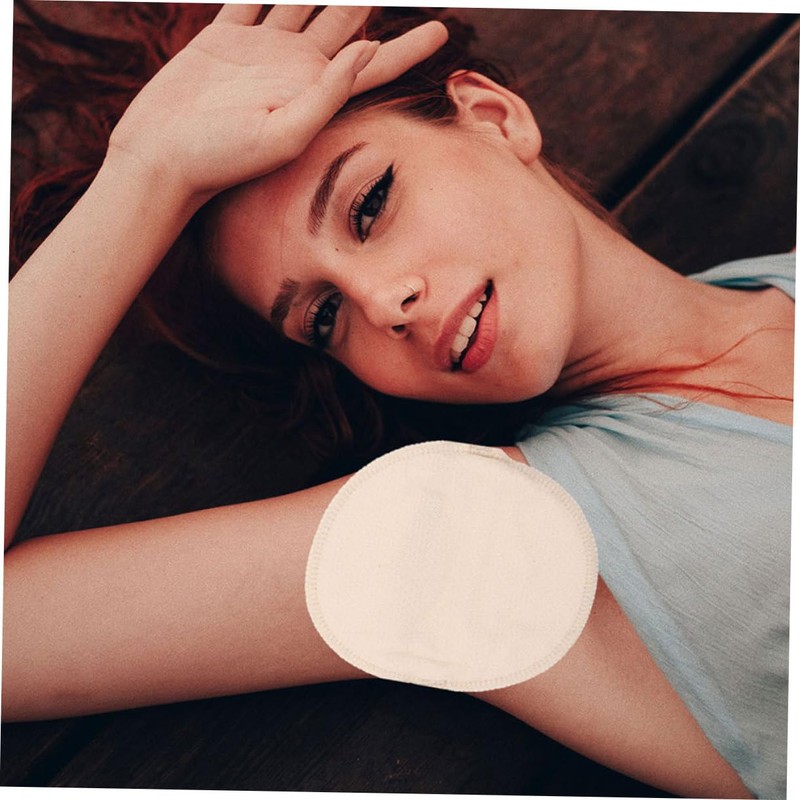 TOVINANNA Sweat Absorbing Pads Underarm for Women Men 2 Pairs