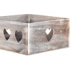 KOTARBAU® Wooden box with decorative cut-outs and handle. Perfect for
