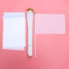 STOBOK Mini Hand Flag Plain DIY Hand Waving Flags Portable
