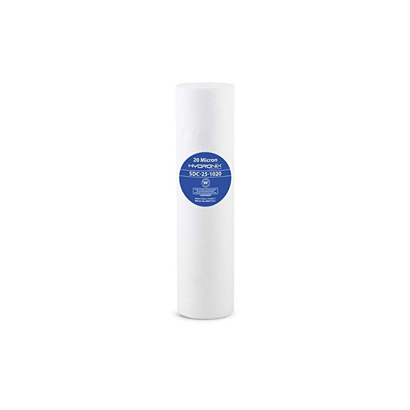 Hydronix SDC-25-1020 Whole House RO Reverse Osmosis Sediment Water Filter