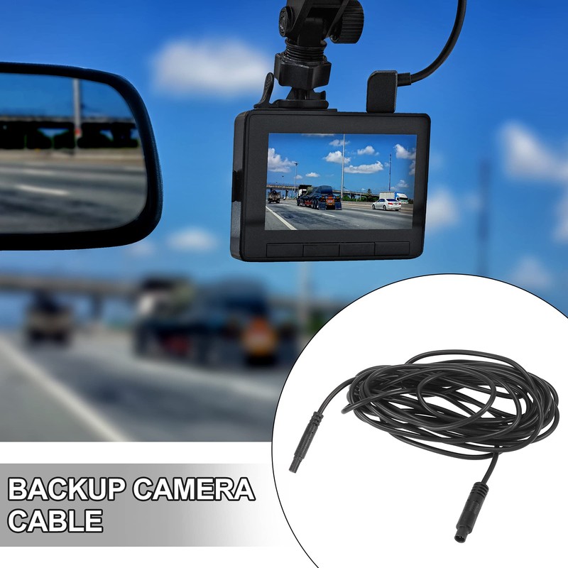 X AUTOHAUX 4 Stifte Auto Rückfahrkamera Verlängerung Dashcam Kabel 13ft