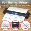 KILOGOGRAPH Thermal Paper - US Letter 8.5 x 11 inches,