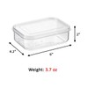 Lustroware (Set of 12) Micro Clear 21oz Kitchen Pantry Food