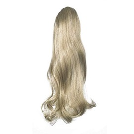 Love Hair Extensions India Crocodile Clip Synthetic Hair Ponytail Colour 18/22 Ash Blonde/Beach Blonde 16 -Inch