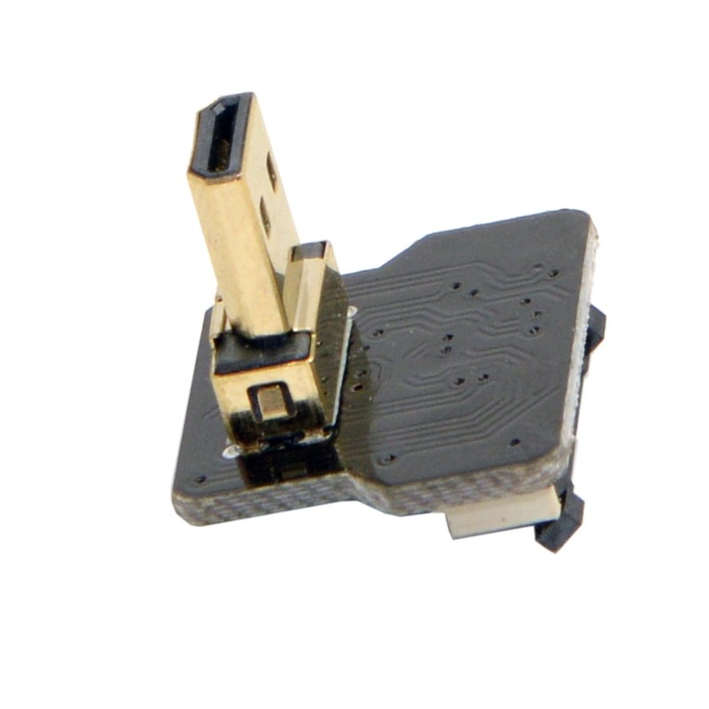 cablecc CYFPV Micro HDMI Type D Male Up Angled 90