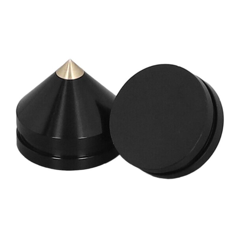 4 Set Speaker Spikes Floor Protector Metal Speaker Isolation Stand