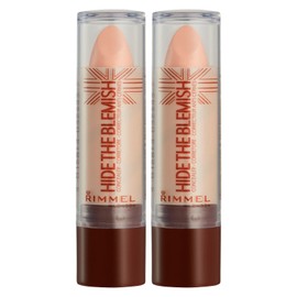 2 x Rimmel London Hide The Blemish Concealer Stick 004 Natural Beige - 2 Concealers