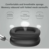 Wireless Headphones with Memory Foam Earmuffs, Breathable Mesh Design, Full