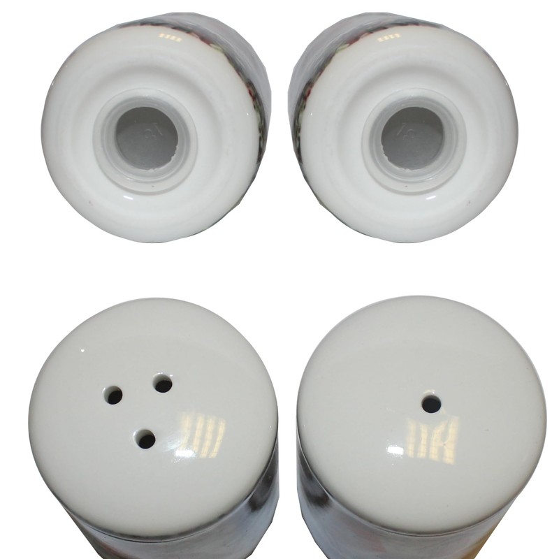 Christmas Salt and Pepper Pots Gift Boxed Fine China Tableware