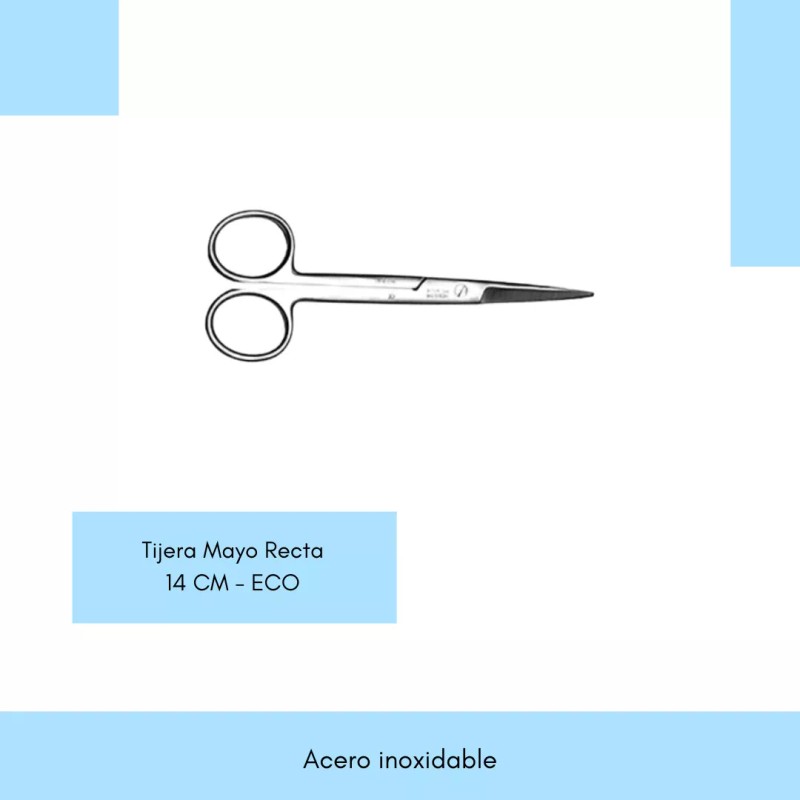 Hergom Tijera Mayo Recta 14 Cm - Eco
