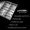 Mylee Nail Capsules - Choice of 12 Sizes - Reusable,