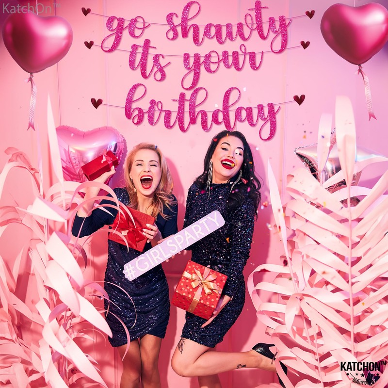 Go Shawty Pink Birthday Banner