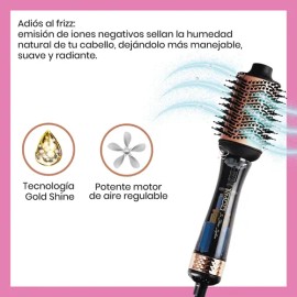 Cepillo Secadora 3 Cabezales Cepillo De Aire Timco Aj819                                                                                              