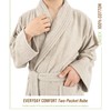 American Soft Linen, 100% Cotton Robes for Women and Men,