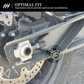MotHeart M8 Swing Arm Bobbins for Multistrada V4 2021-2025 Multistrada V4S 2021-2025 Multistrada V4 Rally 2022-2024 Stand Mounts Multistrada v4 v4s Accessories (Grey)