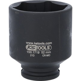 KS Tools 150.1719 Special drive shaft socket, 1/2", 52mm