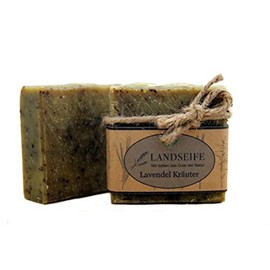Landseife Lavender Herbs - Handmade Organic Natural Soap