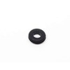 Pkg of 6 - Black SBR Rubber Push-in Grommet -