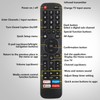 Universal Remote Control ERF2G60H for Hisense Sharp LED Smart TV
