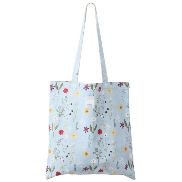 SEPWIK Canvas Tote Bag for Women, Reusable Cloth Cotton Bags